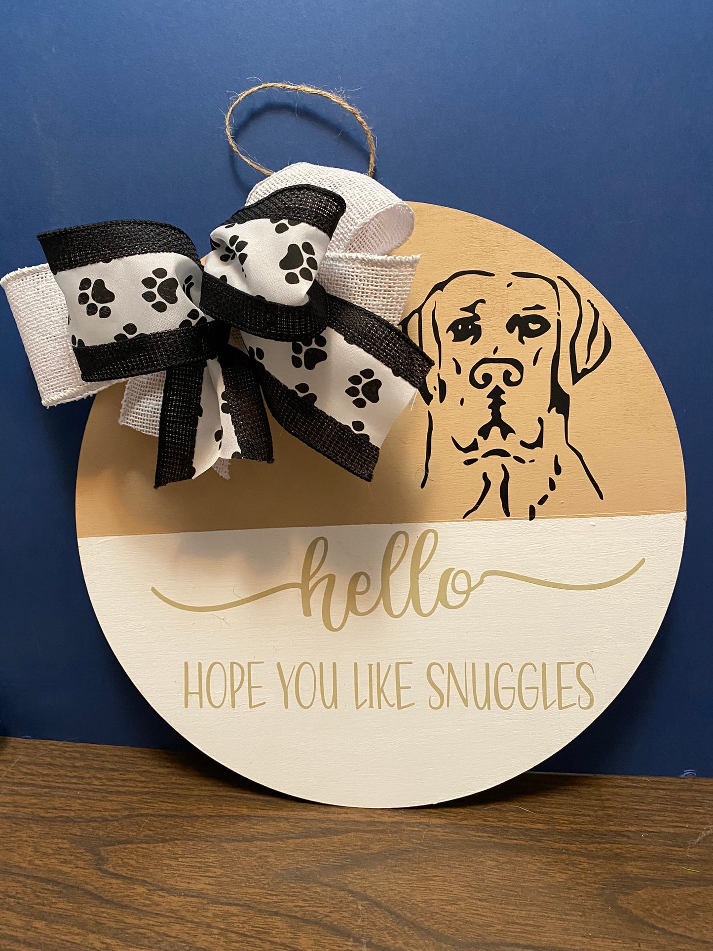 Custom Pet Door Hanger