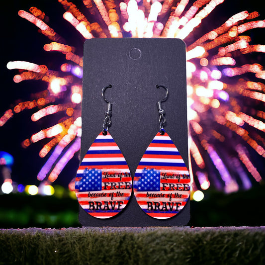 Home of the Brave Earrings