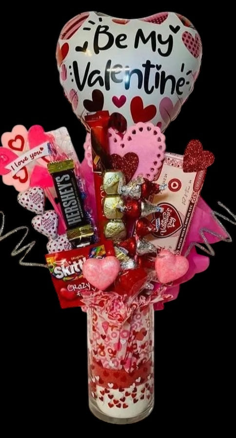 Valentine Candy Bouquet