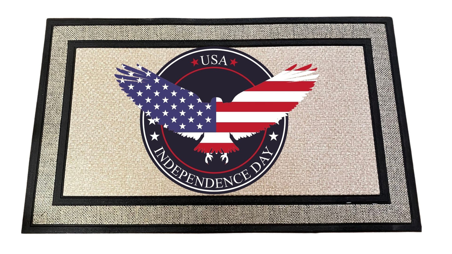 Eagle Patriotic Door Mat