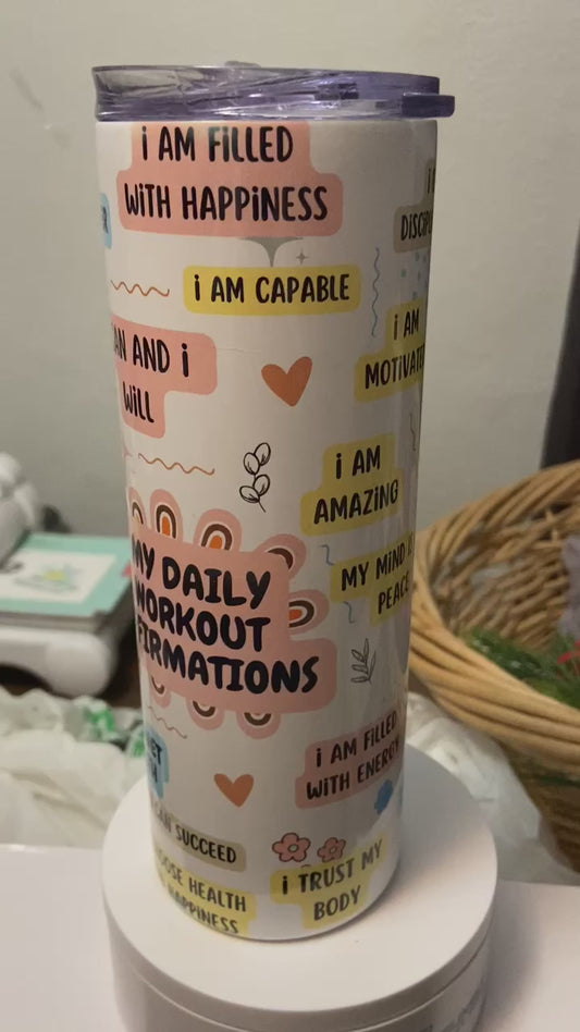 Motivational 20oz Tumbler