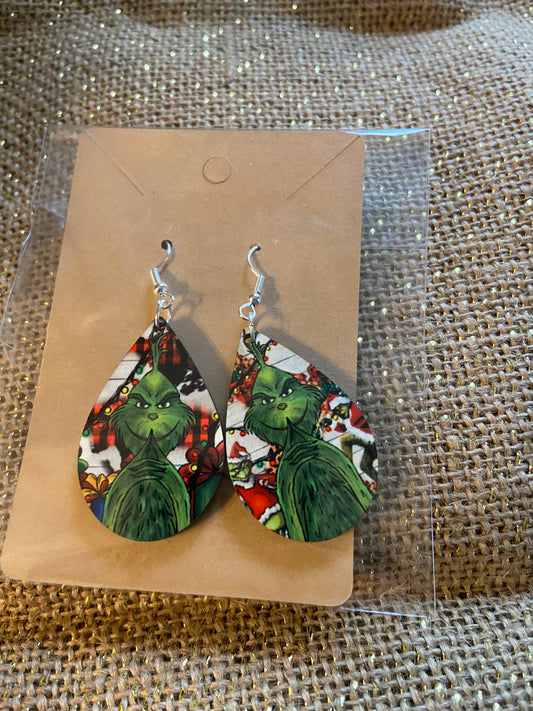 Grinch Earrings