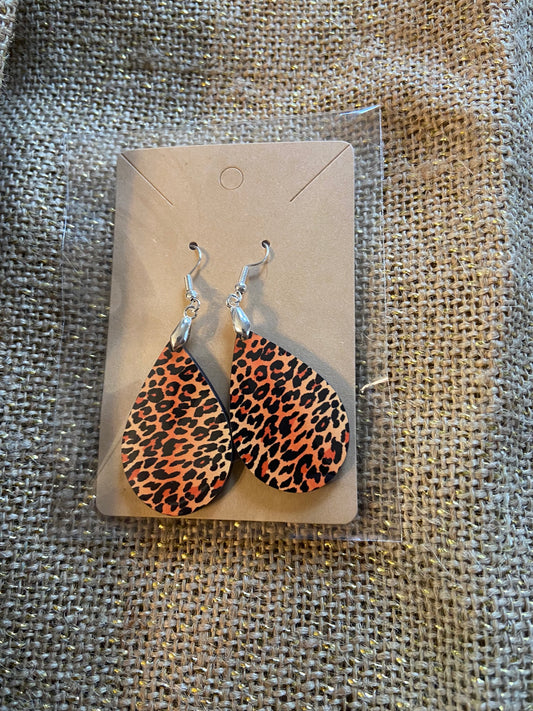 Leopard Earrings