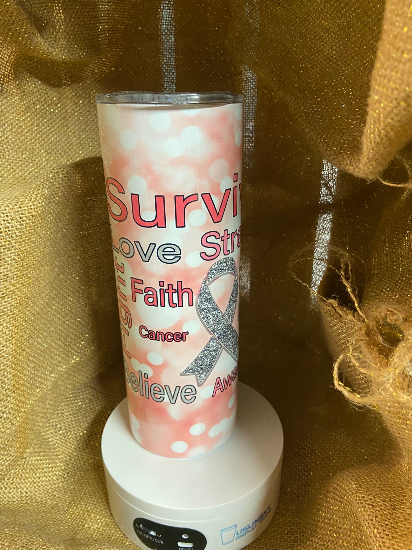 Breast Cancer Survivor Tumbler