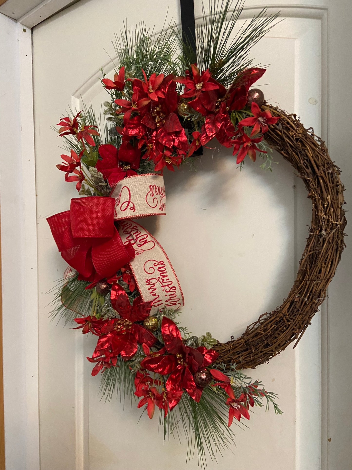 Christmas Floral Wreath