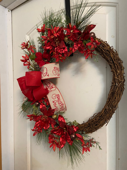 Christmas Floral Wreath