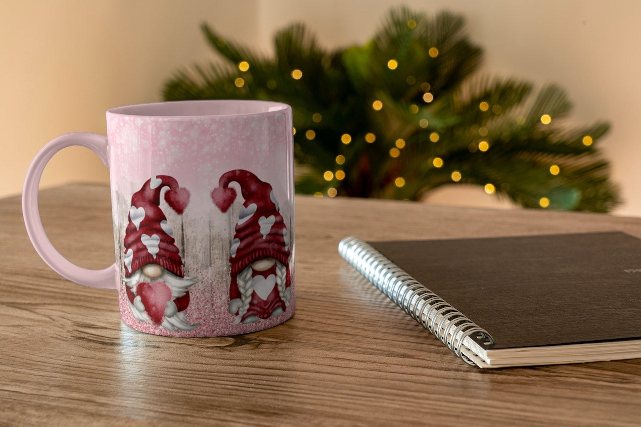 Gnome Valentine Mug